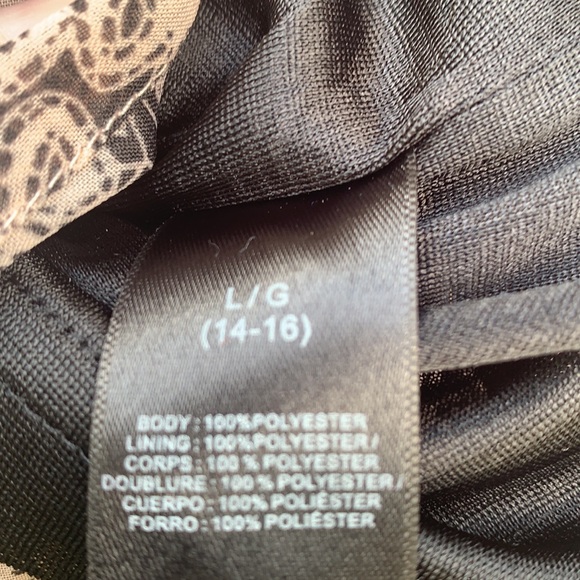 “Signature Collection“ Ladies Dress size L 14 – 16 Lightweight- blush & black - Picture 9 of 11